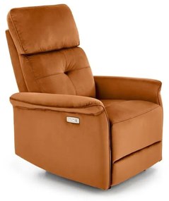 Fotoliu Recliner Electric SEMIR Catifea Scortisoara