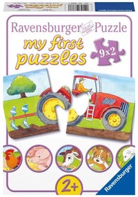 PUZZLE LA FERMA, 9X2 PIESE (RVSPC07333)