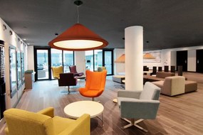 Lustra XXL suspendata design decorativ SAIGON IN 130cm Terracotta