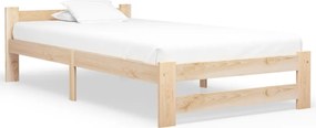 vidaXL Cadru de pat, 100 x 200 cm, lemn masiv de pin