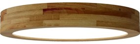 Plafonieră LED RONDO LED/36W/230V d. 40 cm stejar APLED