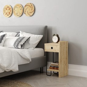 Măsuță de noptieră Sirius Right Oak