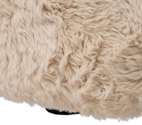 Canapea bej 185 cm Teddy – Ixia