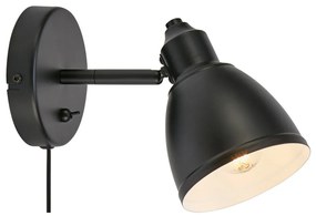 Aplică de perete negru-mat Story – Markslöjd