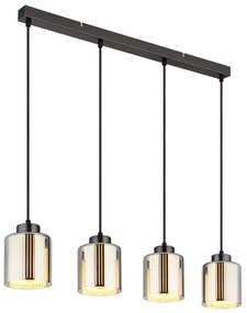 Lustră pe cablu Globo 16056-4H FELICIA 4xE27/60W/230V