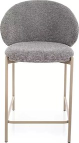 Scaun de bar Kioto H-2 gri 254 / cașmir