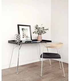 Birou cu blat negru 52x115 cm Rayburn - Woodman