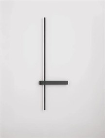 Aplica ambientala LED CCT DANESSA negru 73cm