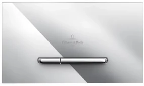 Clapeta actionare rezervor WC incastrat, Villeroy&amp;Boch ViConnect, crom, 92218061