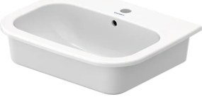 Duravit 337540000 - Lavoar încastrat D-CODE 54,5 x 43,5 cm ceramică/alb lucios