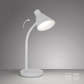 JUST LIGHT. 11248-16 - Lampă de birou LED flexibilă PIXIE, 4,5 W, 230 V, albă
