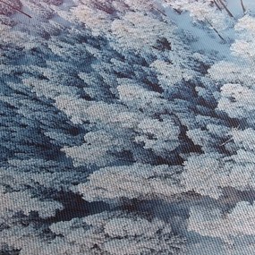 Tablou cu copaci înzăpeziți (70x50 cm)