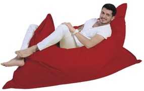 Fotoliu Puf Bean Bag Giant Cushion, 140x180 cm, Rosu