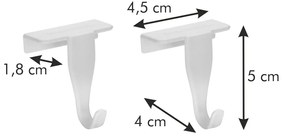 Tescoma Cârlige ușă FlexiSPACE, 2 buc.