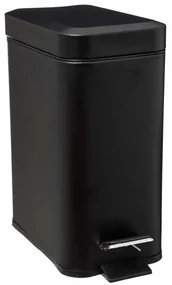 Cos gunoi 5FIVE, cu pedala, negru, 5 litri