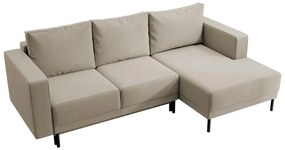 Colțar Rodriguez mini (D) (bej mediu + negru). 1099548