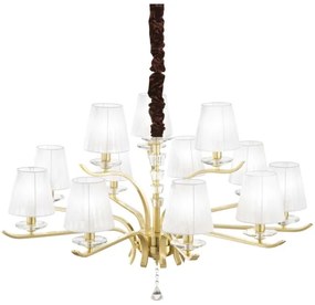 Lustră pe cablu Ideal Lux PEGASO 12xE14/40W/230V