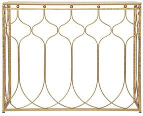 Consola Arab, Mauro Ferretti, 96.5x41x78 cm, fier, auriu
