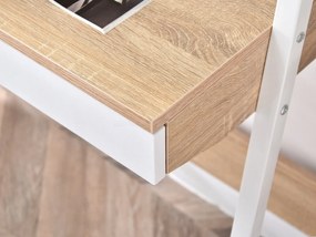 Masă PC Boge B (stejar + alb). 1109728
