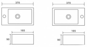Lavoar Santorini dreapta