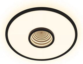 Briloner 3847015 - Plafonieră LED TORO LED/18W/230V Ø 42 cm negru