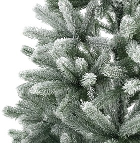 Brad artificial Talvi 210 cm verde cu suport de zapada si negru