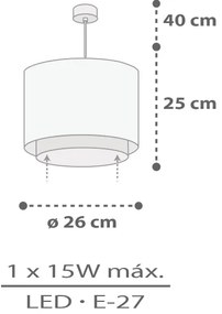 Lustră pentru copii Dalber 60622 RHICO AND CROCO 1xE27/15W/230V