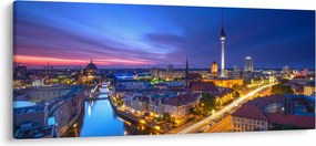 Tablou - Cerul albastru la Berlin (120x50 cm)