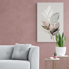 Tablou frunze minimaliste