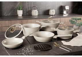 BerlingerHaus Set de 10 piese de vase cu suprafațădin titan Sahara