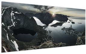 Tablou - Munții norvegieni (120x50 cm)