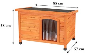 Căsuță pentru câini Smiley Basic „S” 85x57x58 cm