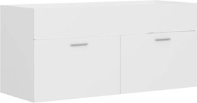 vidaXL Dulap pentru chiuvetă, alb, 100x38,5x46 cm, PAL