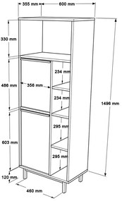 Dulap Onu Oak and Walnut