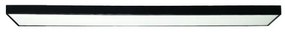 Plafonieră LED/32W/230V 4000K 120x13 cm negru