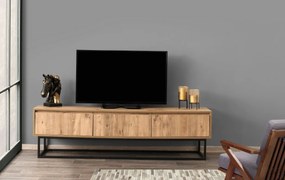 Comoda TV Tılsım 180 Negru-Pine