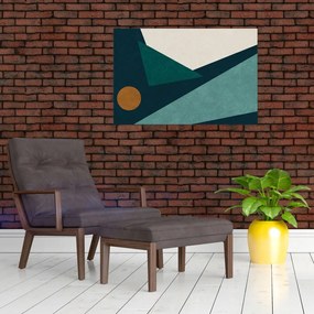 Tablou - Abstract cubic (90x60 cm)