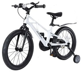 Bicicleta lamborghini 16 inch, cadru magneziu, alba