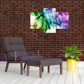 Tablou - fum colorat (90x60 cm)