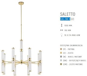 Lustra deosebita design LUX realizat manual SALETTO