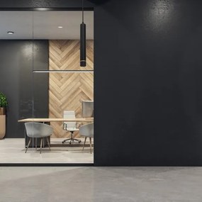 Lustră LED pe cablu pentru sistem pe șine TRACK PENDANT LED/3W/230V negru