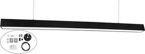 Top Light - corp de iluminat LED de tavan aplicat/suspendat HORIZON LED/40W/230V negru