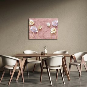Tablou cu flori (70x50 cm)