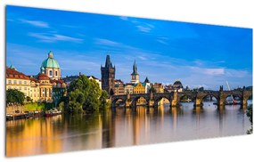 Tablou cu podul Carol (120x50 cm), în 40 de alte dimensiuni noi