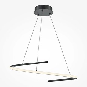 Suspensie Curve MOD242PL-L33BK Maytoni LED, Negru, Germania