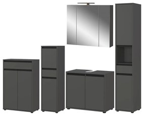 Set mobilă de baie gri antracit Lemont – Germania