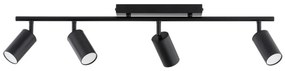 Spot KAMEL 4xGU10/10W/230V negru
