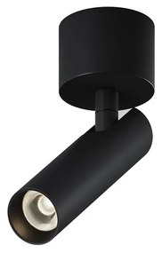 Spot LED aplicat directionabil stil minimalist Focus T negru