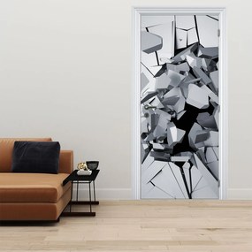 Fototapet pentru ușă - Abstract 3D (95x205cm)