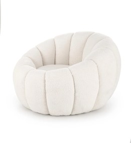 Fotoliu Gaspar crem H60 cm